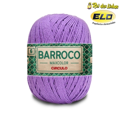 BARBANTE BARROCO MAXCOLOR N.6 200G-6394 LAVANDA