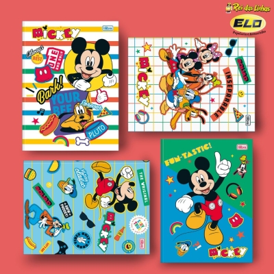 CADERNO TILIBRA BROCHURAO 80FLS MICKEY-
