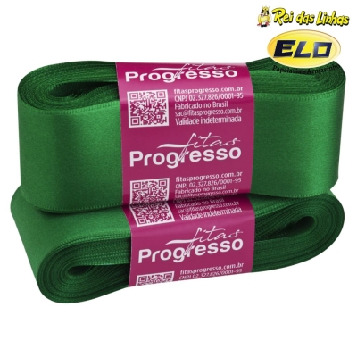 FITA CETIM PROGRESSO SIMPLES PC 10MTS N.9-217 VERDE BANDEIRA