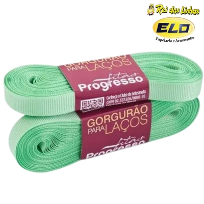 FITA GORGURAO PROGRESSO N.2 GL002 PC 10MTS-232 VERDE MENTA
