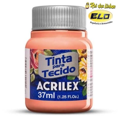 TINTA TECIDO ACRILEX 37ML-631 PAPAYA