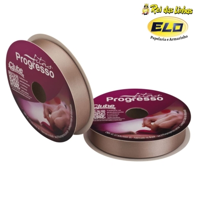 FITA CETIM PROGRESSO SIMPLES PC 50MTS N.5-971 CHOCOLATE