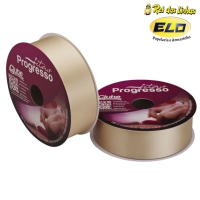 FITA CETIM PROGRESSO SIMPLES PC 50MTS N.9-236 BEGE
