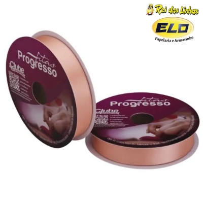 FITA CETIM PROGRESSO SIMPLES PC 50MTS N.5-392 SALMAO