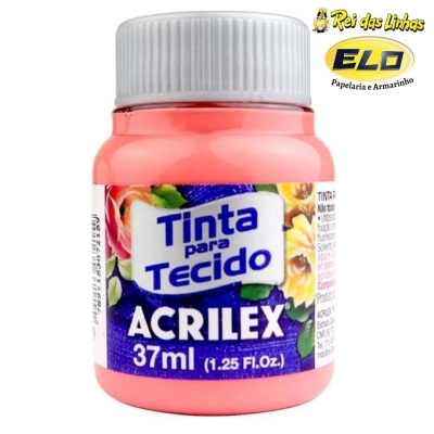 Tinta para Tecido Acrilex 37ml - Várias Cores