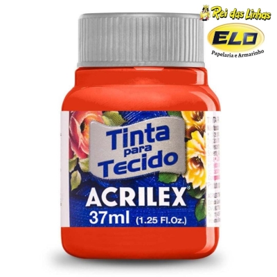 Tinta para Tecido Acrilex 37ml - Várias Cores