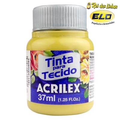 Tinta para Tecido Acrilex 37ml - Várias Cores