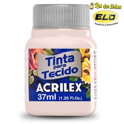 Tinta para Tecido Acrilex 37ml - Várias Cores