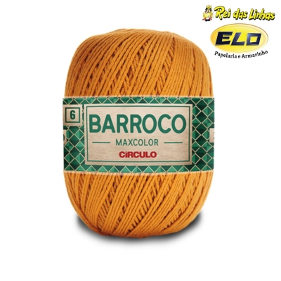 BARBANTE BARROCO MAXCOLOR N.6 200G-7207 ÂMBAR