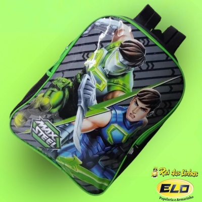 MOCHILA MAXLOG COSTA MAX STEEL IS35963MS AZUL-