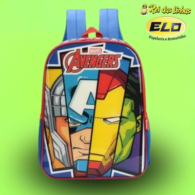 MOCHILA LUXCEL COSTA AVENGERS IS39501AG-AZUL