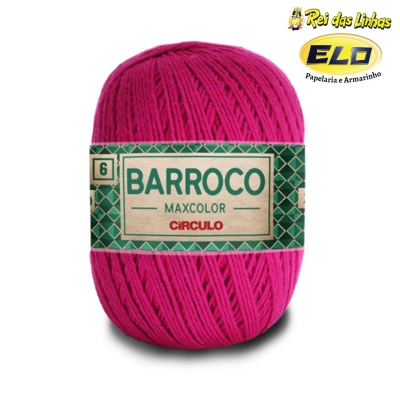 BARBANTE BARROCO MAXCOLOR N.6 400G-6133 PINK