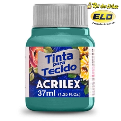 Tinta para Tecido Acrilex 37ml - Várias Cores