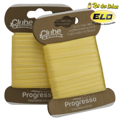FITA CETIM PROGRESSO DUPLA PC 10MTS N.0-242 AMARELO CANARIO