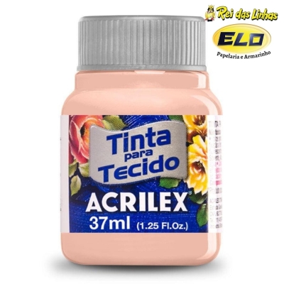 TINTA TECIDO ACRILEX 37ML-812 SALMAO BEBE