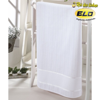 TOALHA BANHO DOHLER VELOUR BORDAR BELLA LISO-