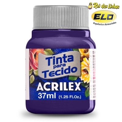 TINTA TECIDO ACRILEX 37ML-516 VIOLETA