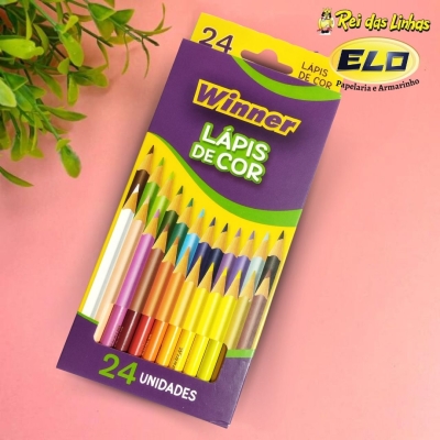 LAPIS DE COR WINNER 24 CORES-