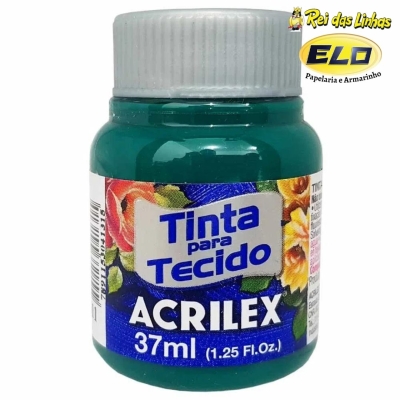TINTA TECIDO ACRILEX 37ML-511 VERDE BANDEIRA