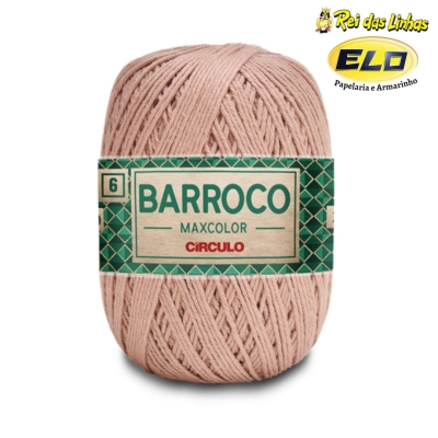 BARBANTE BARROCO MAXCOLOR N.6 400G-7724 CAQUI