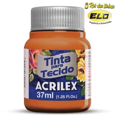 TINTA TECIDO ACRILEX 37ML-643 TIJOLO