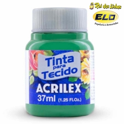 Tinta para Tecido Acrilex 37ml - Várias Cores