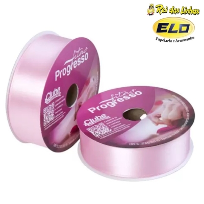 FITA CETIM PROGRESSO SIMPLES PC 50MTS N.9-310 ROSA BEBE