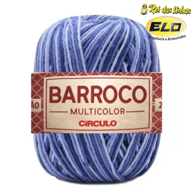 BARBANTE BARROCO MULTICOLOR N.6 200GR-9172 AMULETO