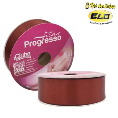 FITA CETIM PROGRESSO SIMPLES PC 50MTS N.9-1383 TERRA
