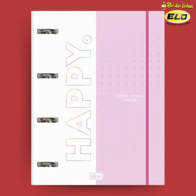 FICHARIO ESCOLAR TILIBRA HAPPY C/80FLS-