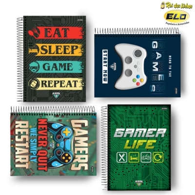 CADERNO JANDAIA ESP UNIV C/D 1MT 80FLS PLAY 1-