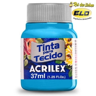 Tinta para Tecido Acrilex 37ml - Várias Cores