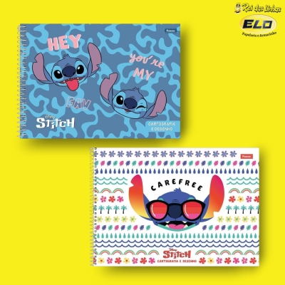 CADERNO FORONI CARTOGRAFIA C/D 80FLS STITCH-