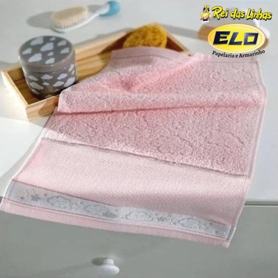 TOALHA VISITA DOHLER JACQUARD BABY KIDS-ROSA