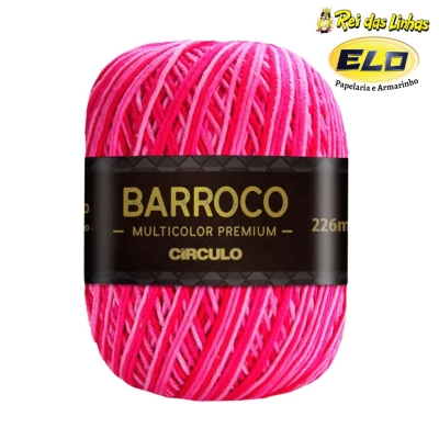 BARBANTE BARROCO MULTICOLOR PREMIUM N.6 200GR-9427 FLOR