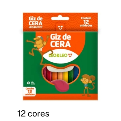Giz de Cera Leo e Leo