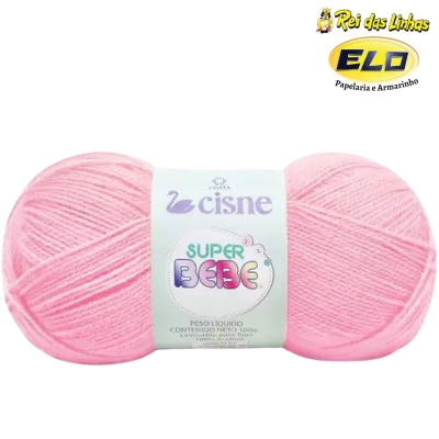 LA COATS CORRENTE CISNE 100G SUPER BEBE-04004 ROSA BEBE
