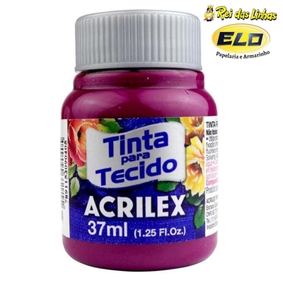 Tinta para Tecido Acrilex 37ml - Várias Cores