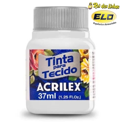 Tinta para Tecido Acrilex 37ml - Várias Cores
