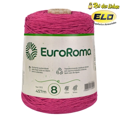 BARBANTE EURO ROMA 600GR N.8-550 PINK