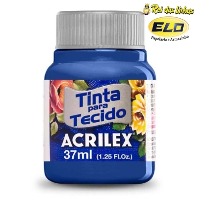Tinta para Tecido Acrilex 37ml - Várias Cores