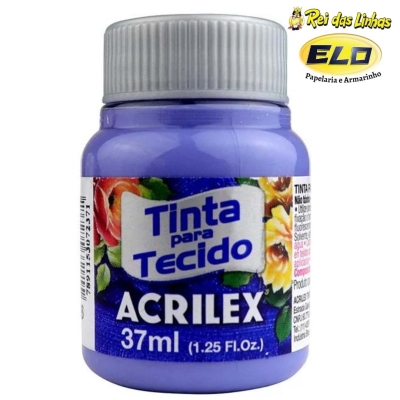 Tinta para Tecido Acrilex 37ml - Várias Cores