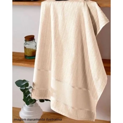 Toalha de Banho Döhler Bella 70x140cm para Bordar - ESCOLHA SUA COR