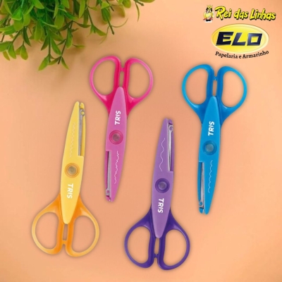 TESOURA ARTISTICA TRIS CRAFT 135-
