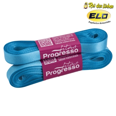FITA CETIM PROGRESSO SIMPLES PC 10MTS N.2-213 AZUL TURQUESA