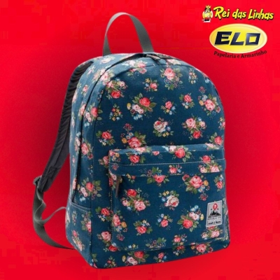 MOCHILA REPUBLIC VIX COSTAS TEEN ESTAMPADA CG31214-MARINHO
