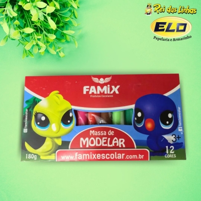MASSA MODELAR FAMIX C/12 CORES-