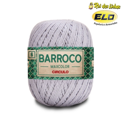 BARBANTE BARROCO MAXCOLOR N.6 400G-8088 POLAR