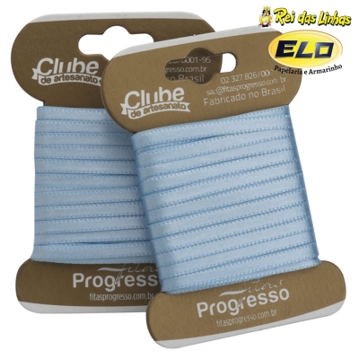 FITA CETIM PROGRESSO DUPLA PC 10MTS N.0-212 AZUL BEBE