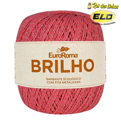 BARBANTE EURO ROMA BRILHO 400GR-1070 MELANCIA